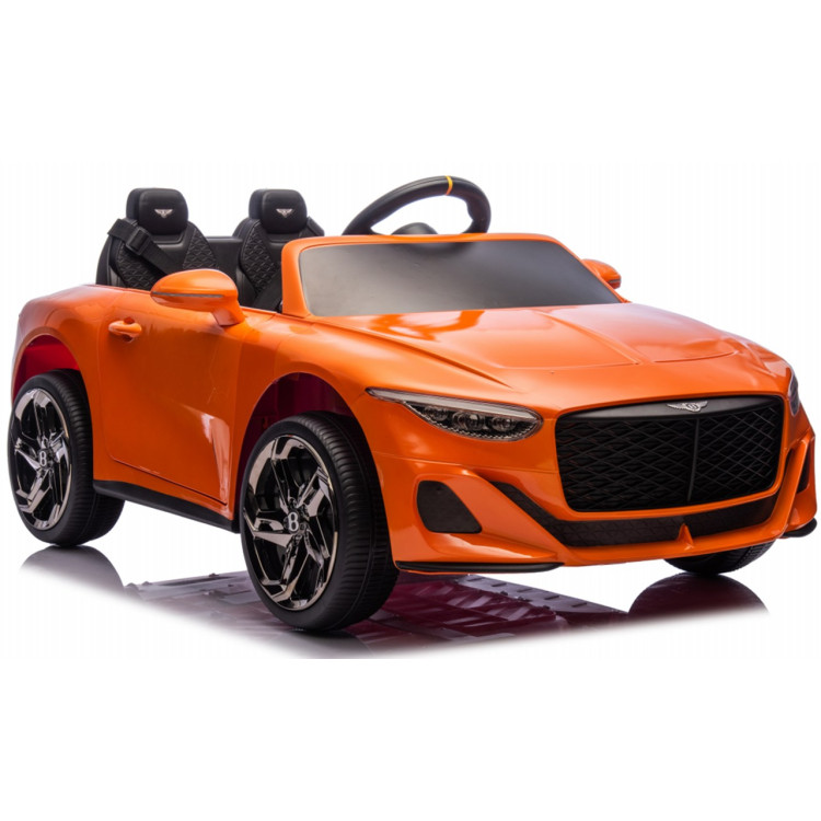 Elektrické autíčko Bentley Batur kabriolet - oranžové